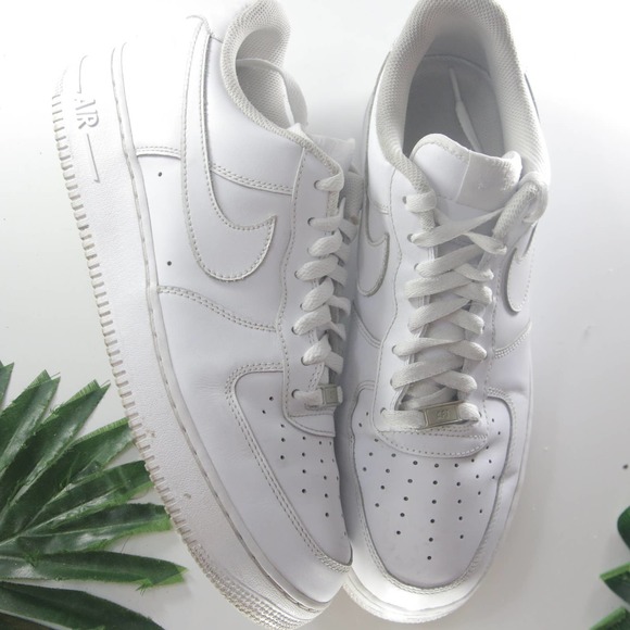 nike air force low white mens